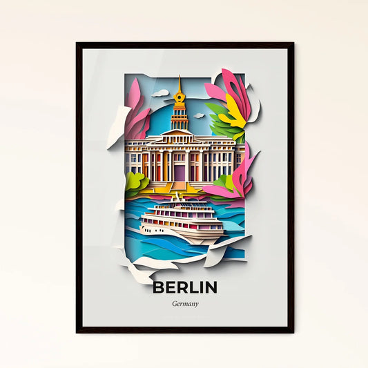 Vivid Berlin, Germany, Papercut Print