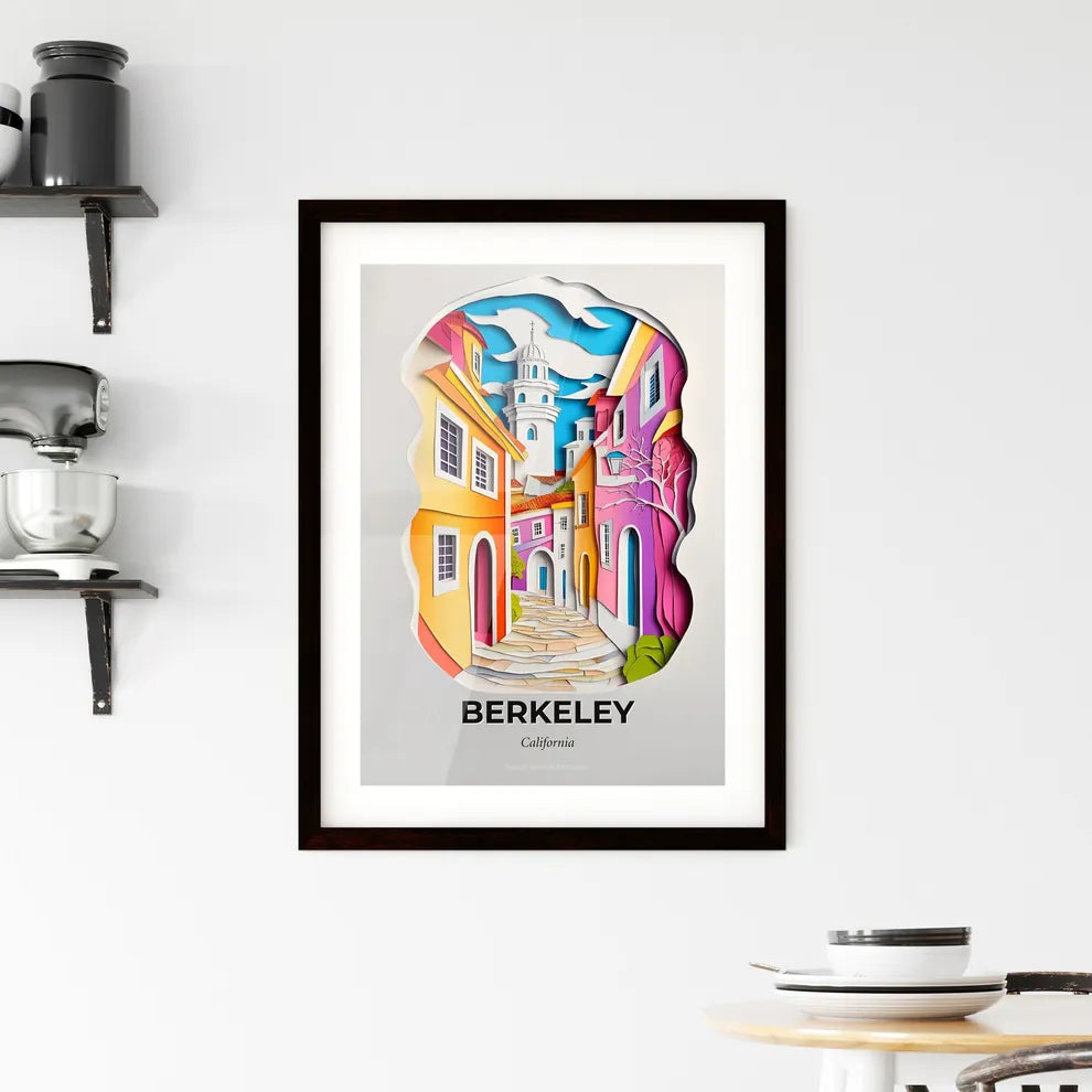 Vivid Berkeley, California, Framed Wall Art