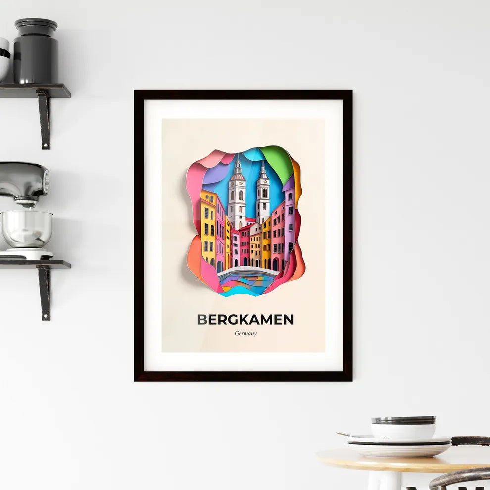Vivid Bergkamen, Germany, Framed Wall Art