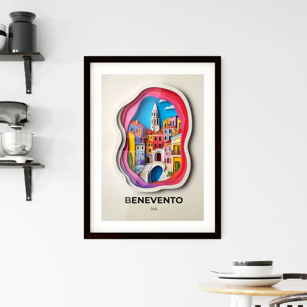 Vivid Benevento, Italy, Framed Wall Art