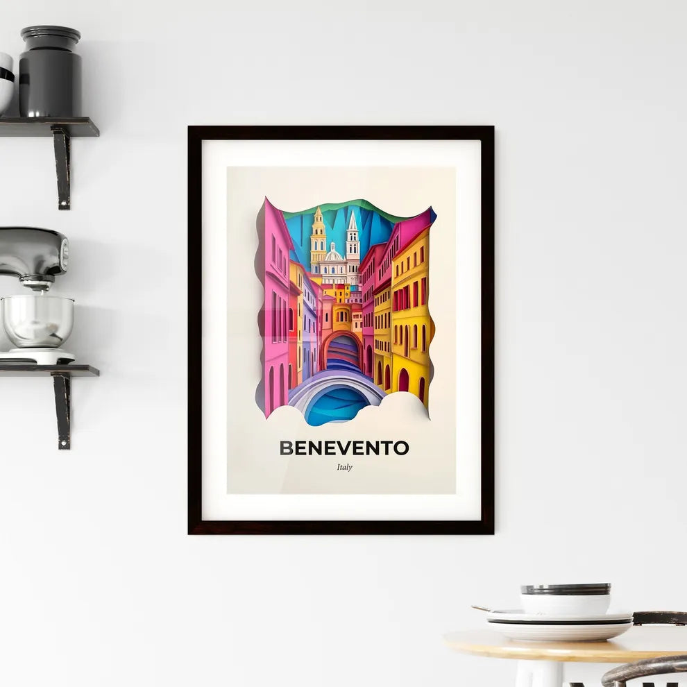 Vivid Benevento, Italy, Framed Wall Art