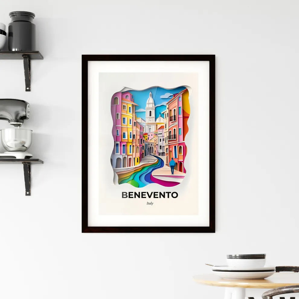 Vivid Benevento, Italy, Framed Wall Art