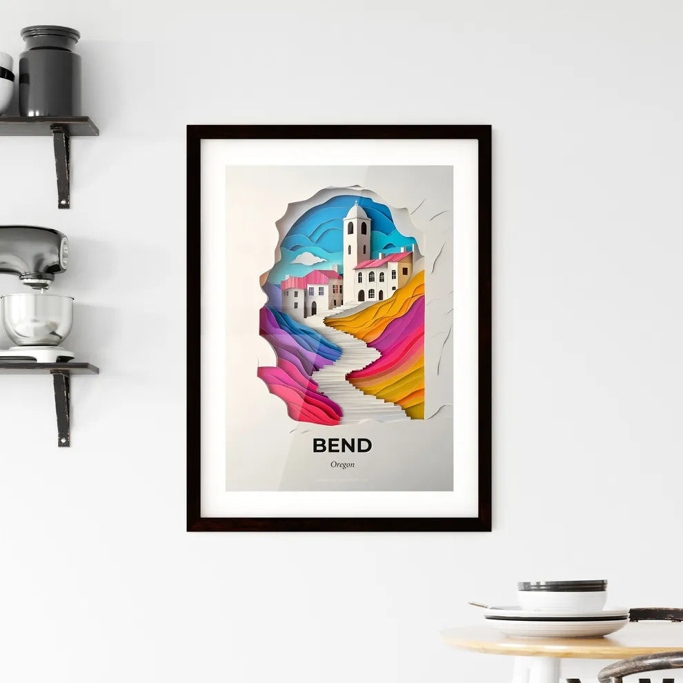 Vivid Bend, Oregon, Framed Wall Art