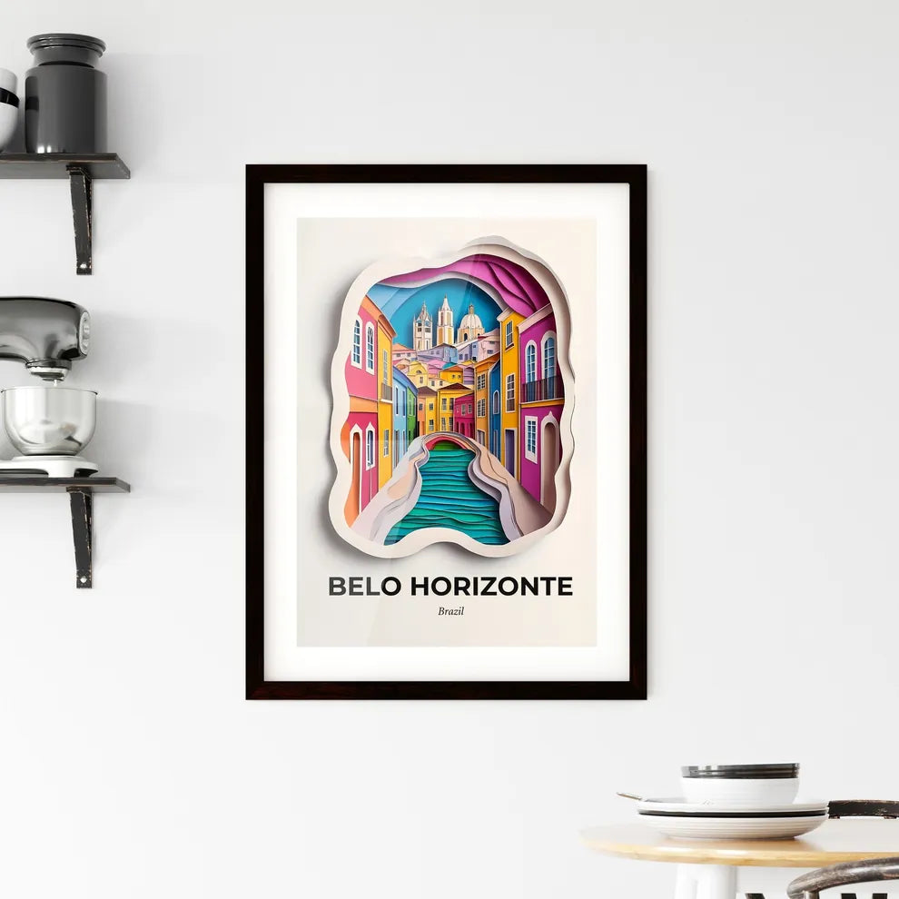 Vivid Belo Horizonte, Brazil, Framed Wall Art