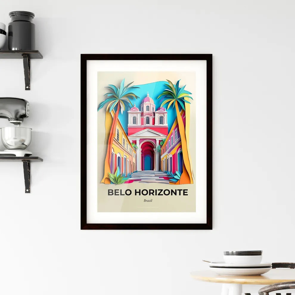 Vivid Belo Horizonte, Brazil, Framed Wall Art