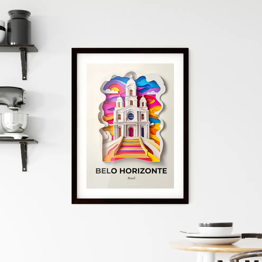 Vivid Belo Horizonte, Brazil, Framed Wall Art