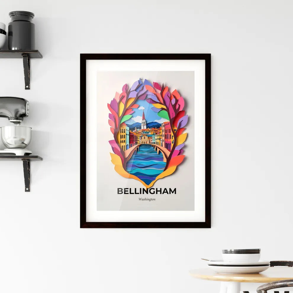 Vivid Bellingham, Washington, Framed Wall Art