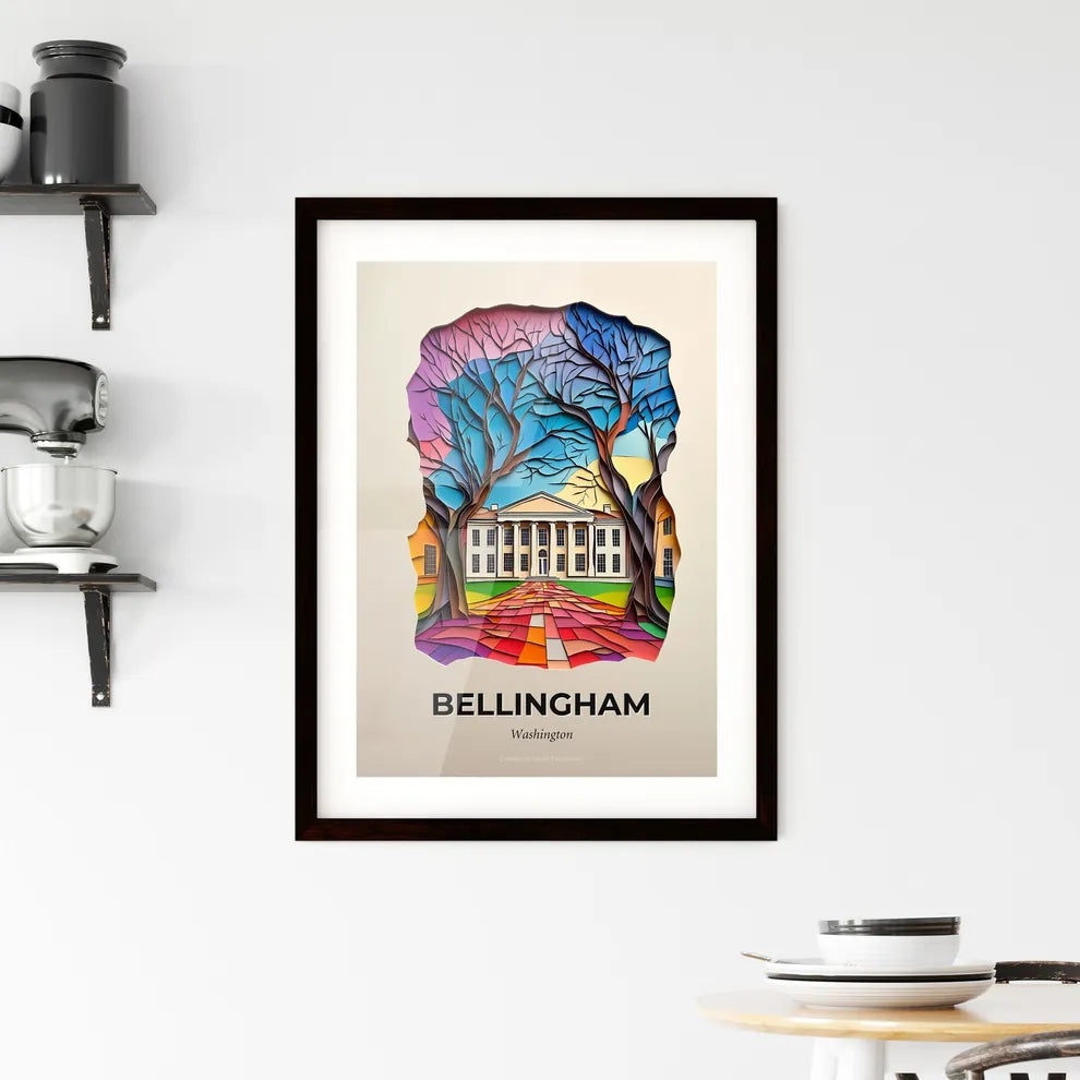 Vivid Bellingham, Washington, Framed Wall Art