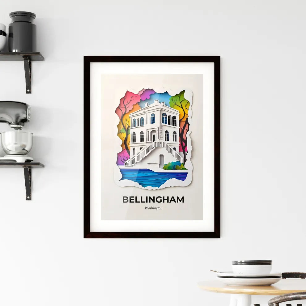 Vivid Bellingham, Washington, Framed Wall Art