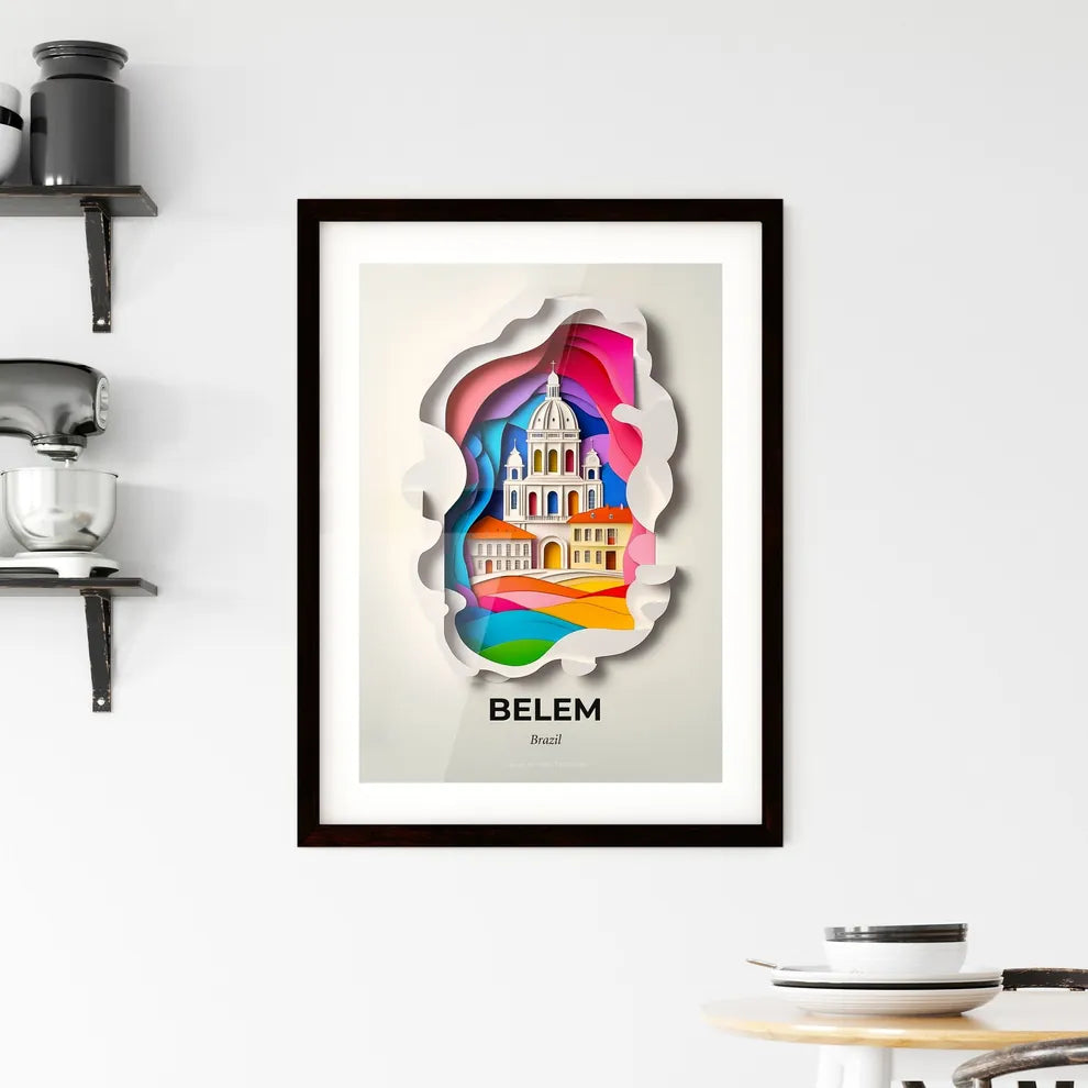 Vivid Belem, Brazil, Framed Wall Art