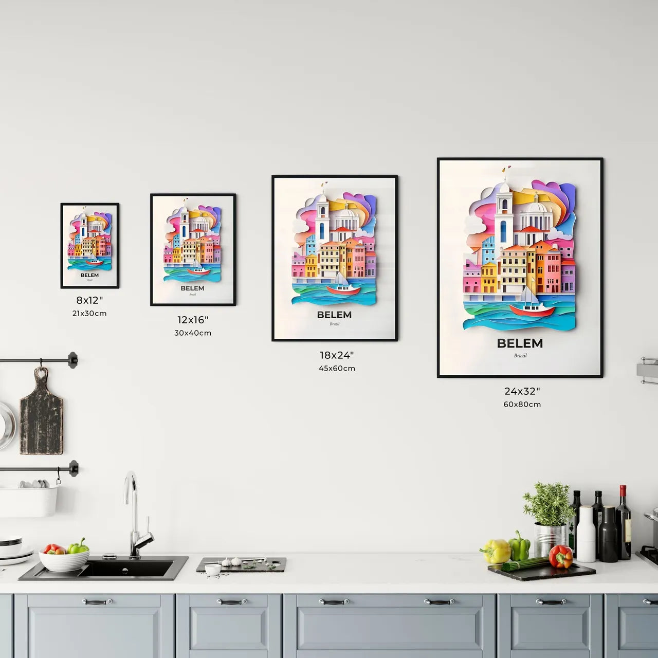 Vivid Belem, Brazil, Kitchen Art