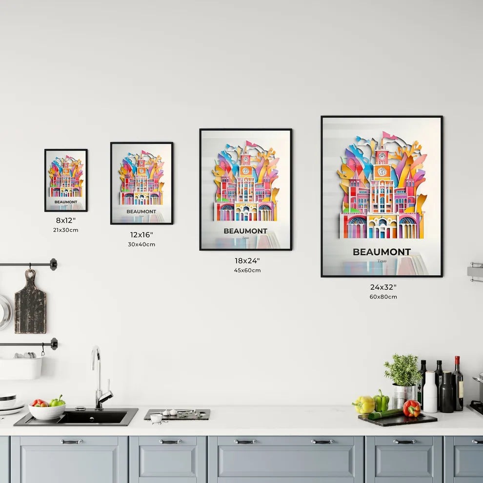 Vivid Beaumont, Texas, Kitchen Art