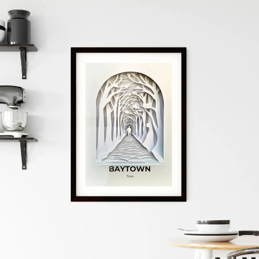 Vivid Baytown, Texas, Framed Wall Art