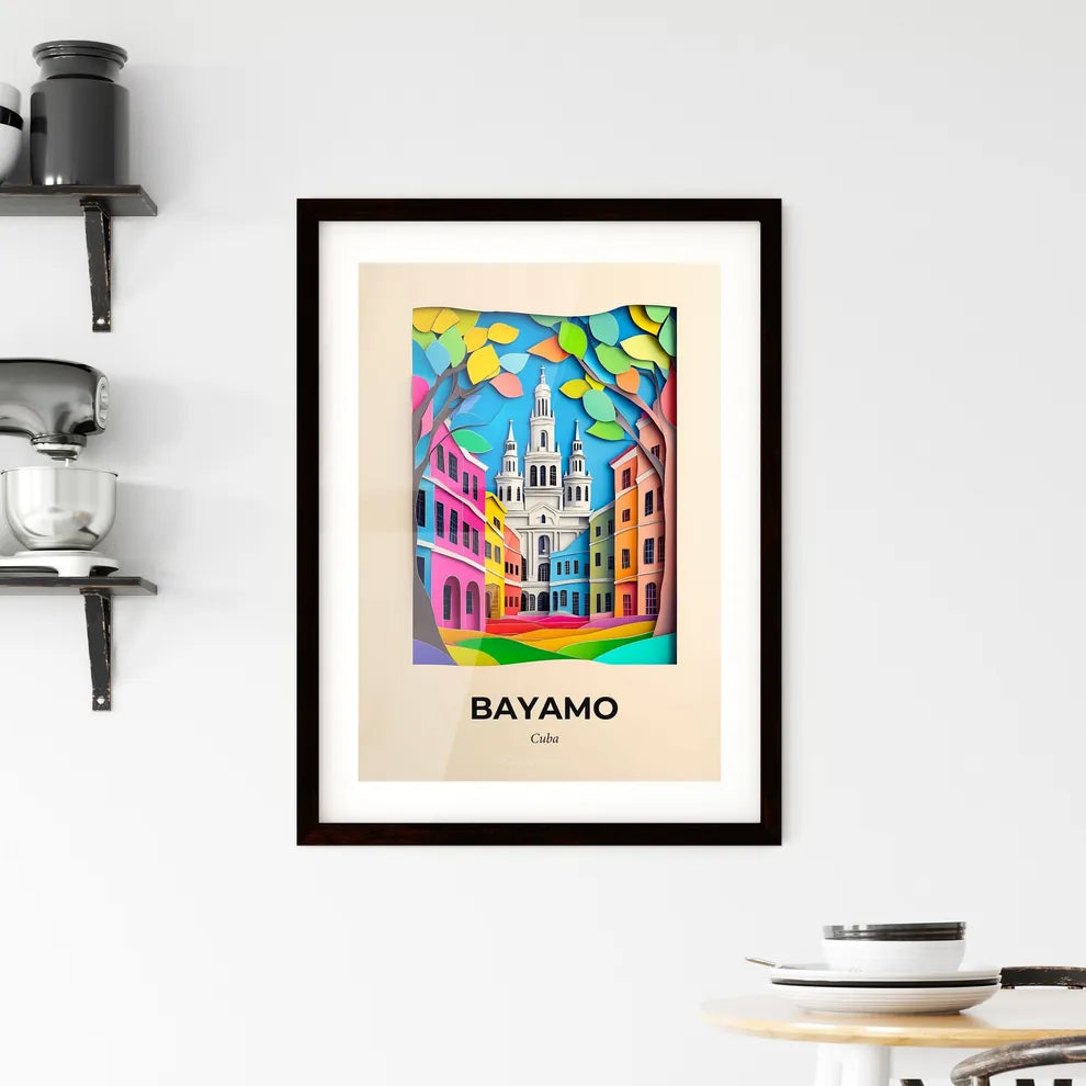 Vivid Bayamo, Cuba, Framed Wall Art
