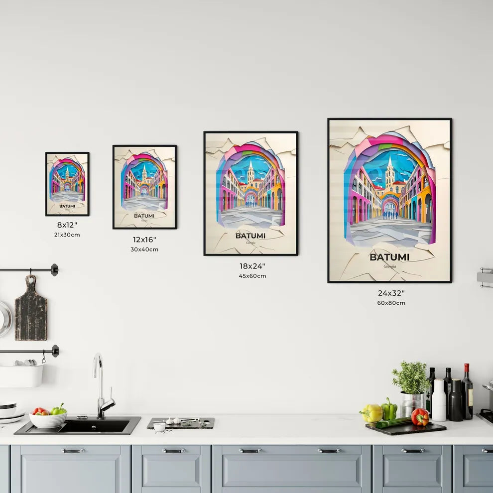 Vivid Batumi, Georgia, Kitchen Art