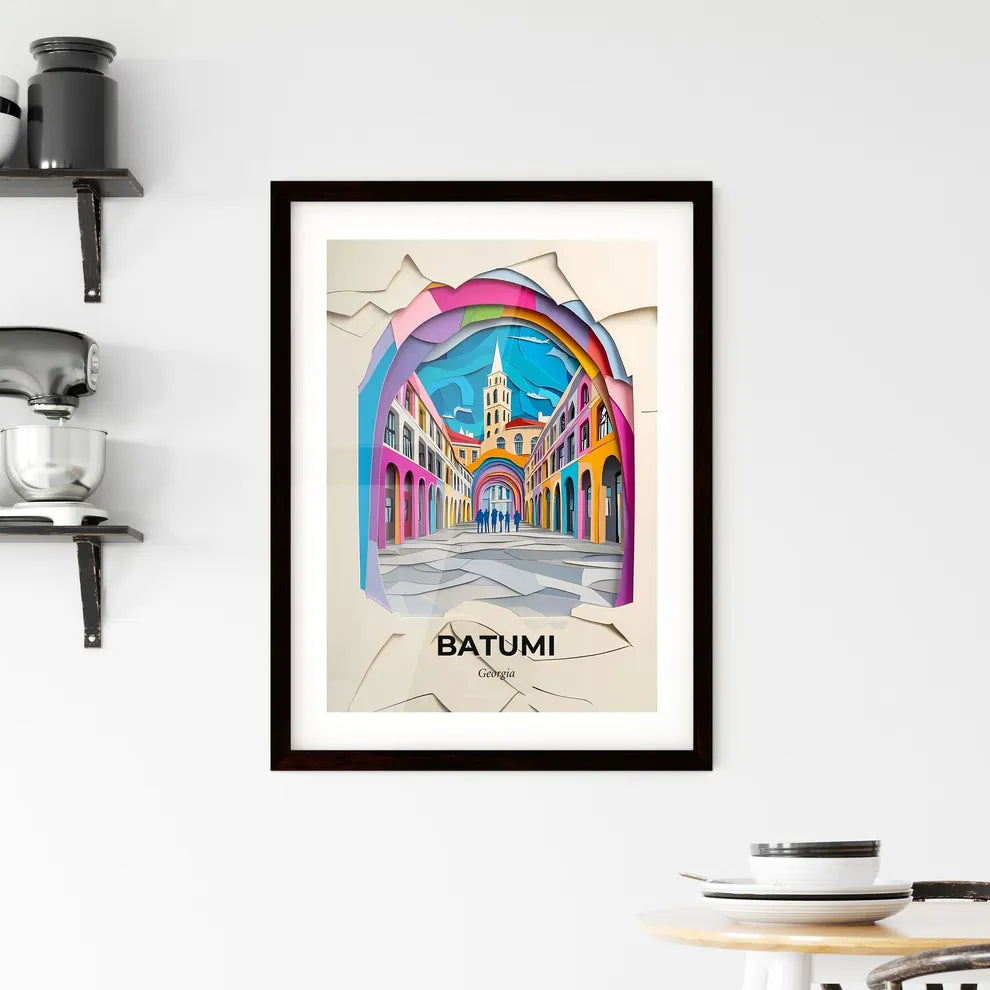 Vivid Batumi, Georgia, Framed Wall Art