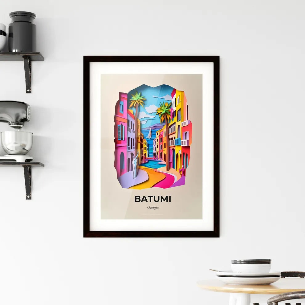 Vivid Batumi, Georgia, Framed Wall Art
