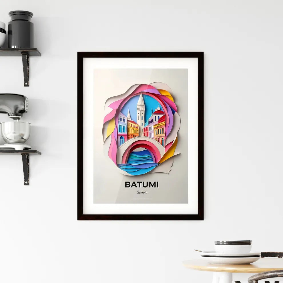 Vivid Batumi, Georgia, Framed Wall Art