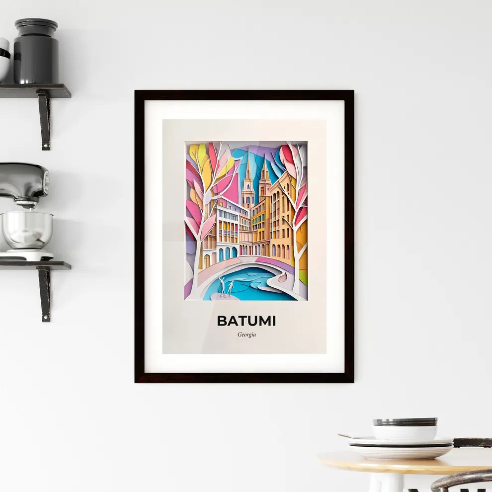 Vivid Batumi, Georgia, Framed Wall Art