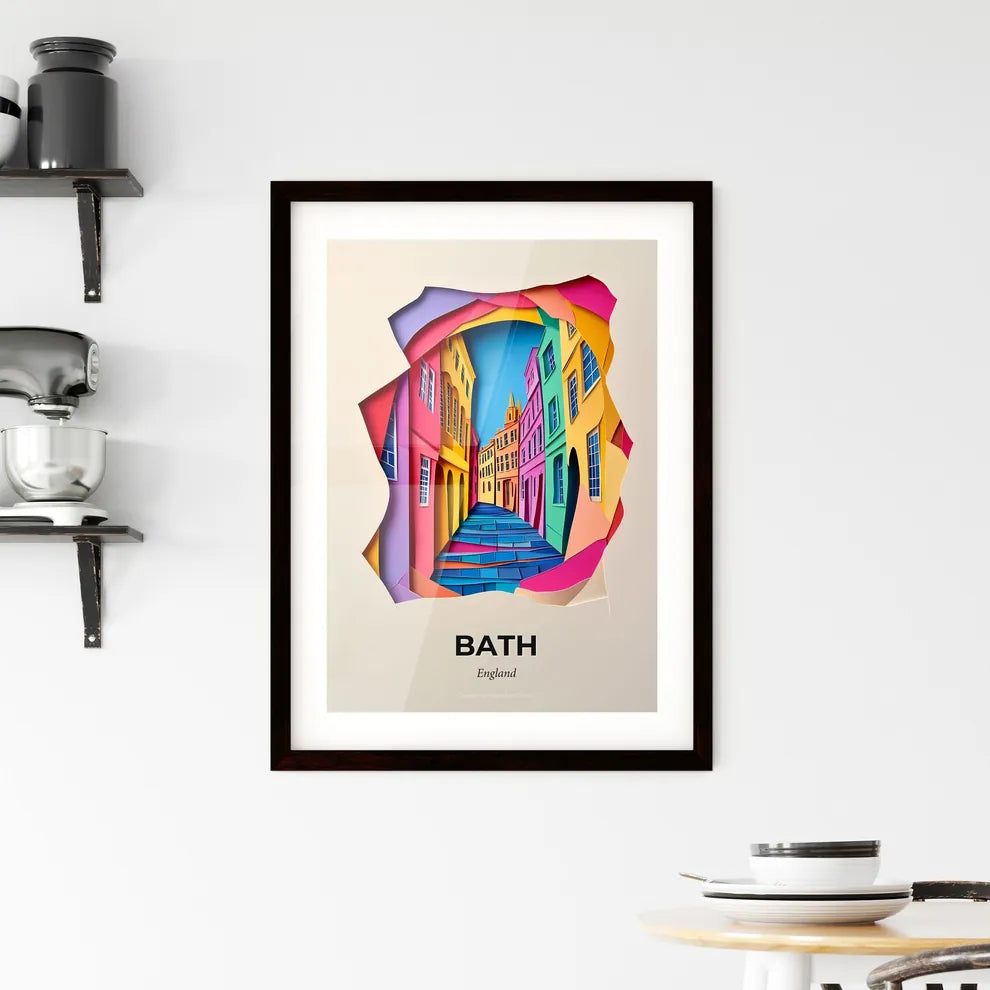Vivid Bath, England, Framed Wall Art
