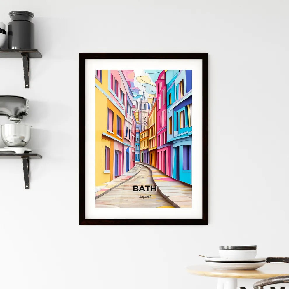 Vivid Bath, England, Framed Wall Art