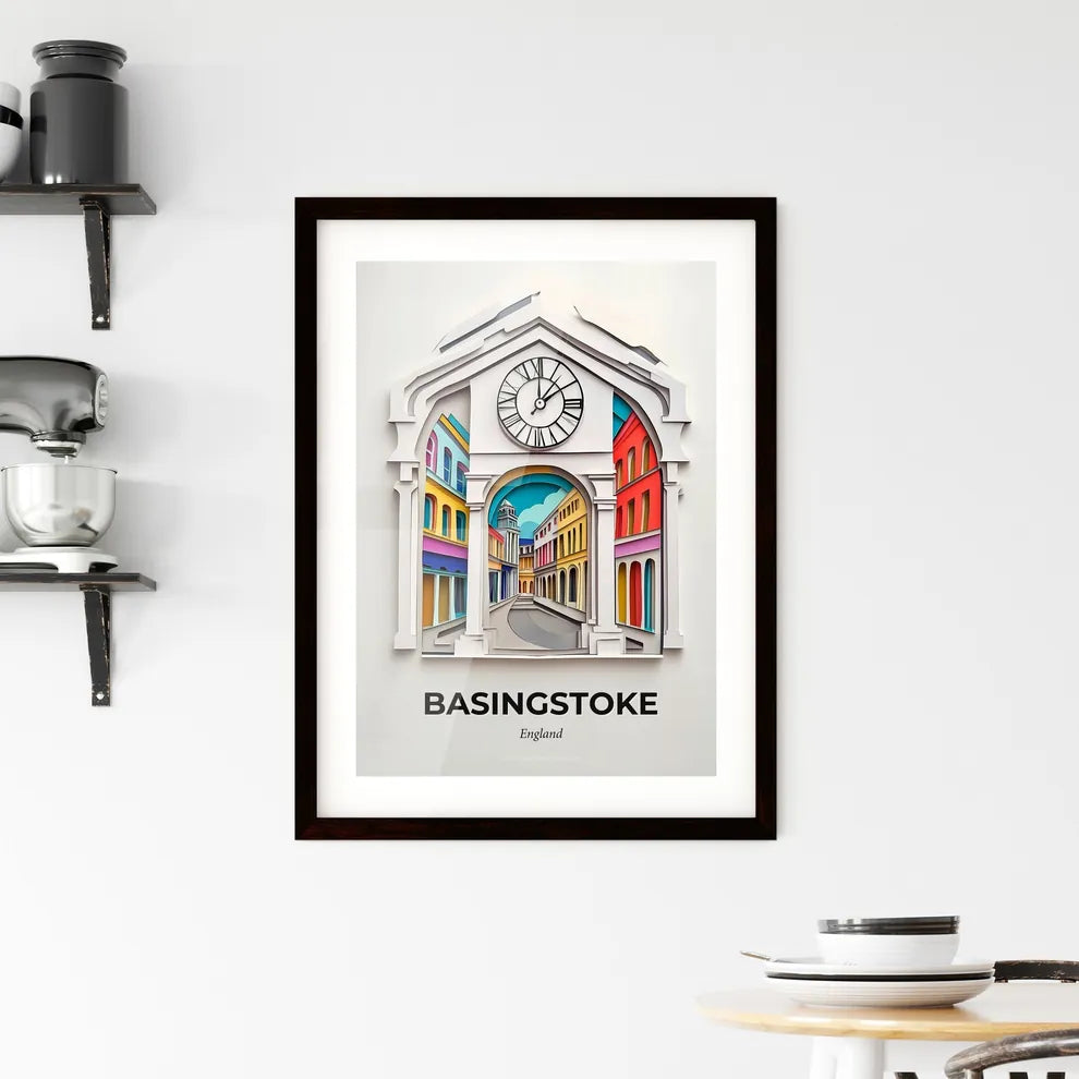 Vivid Basingstoke, England, Framed Wall Art