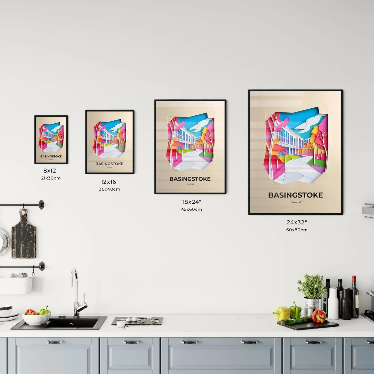 Vivid Basingstoke, England, Kitchen Art