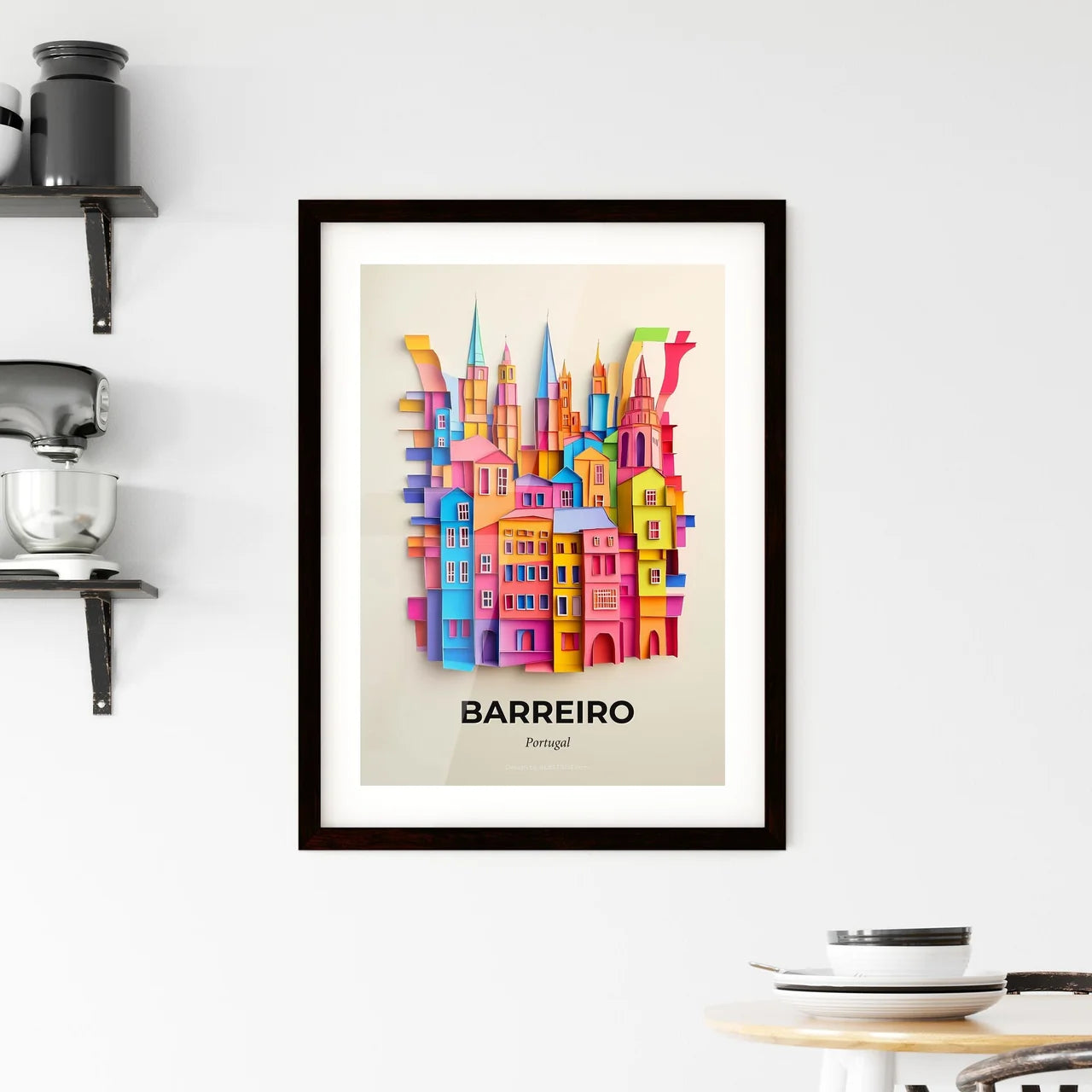 Vivid Barreiro, Portugal, Framed Wall Art