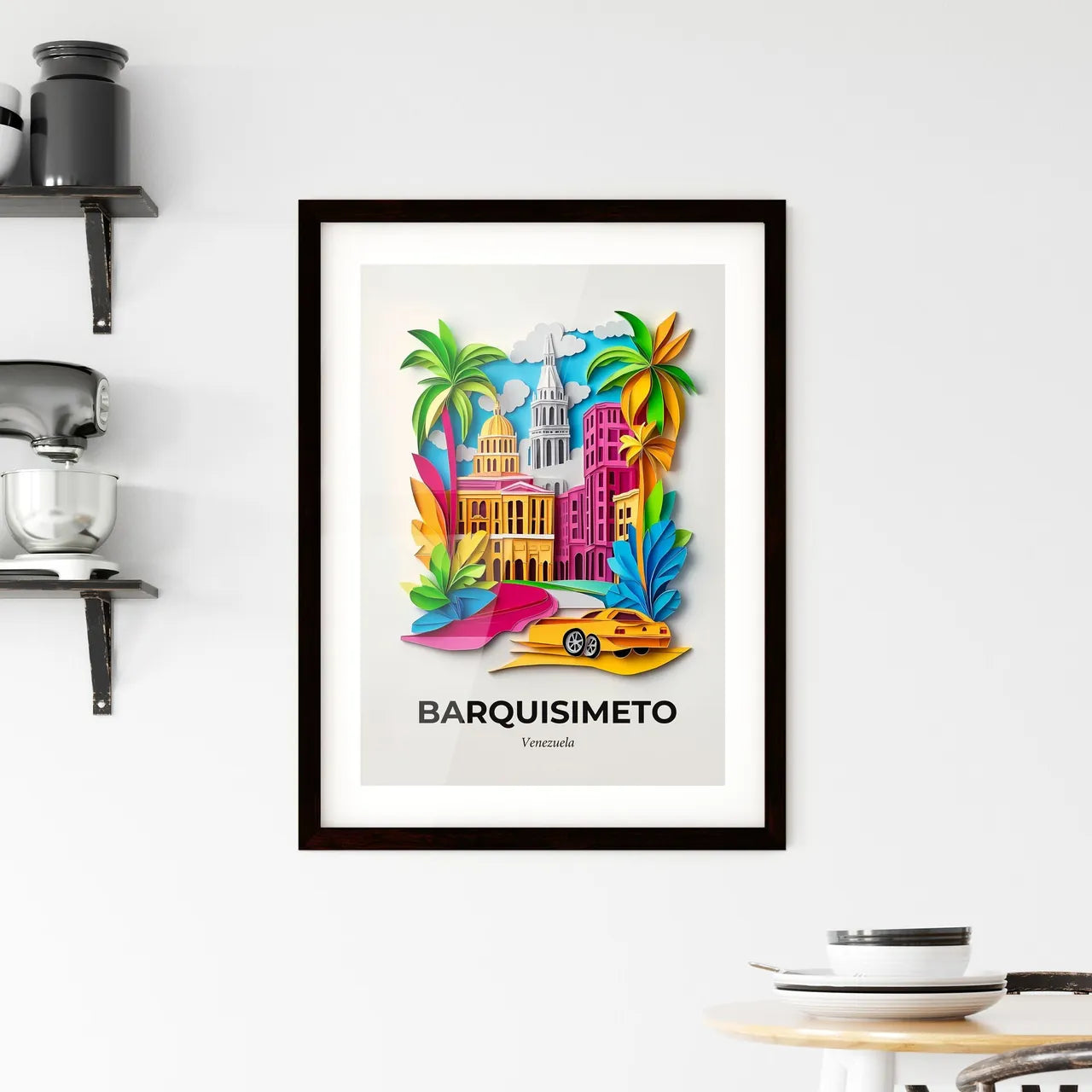 Vivid Barquisimeto, Venezuela, Framed Wall Art