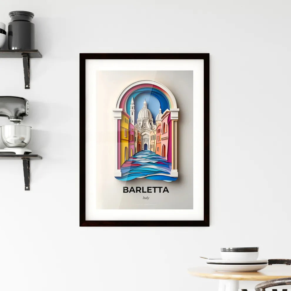 Vivid Barletta, Italy, Framed Wall Art
