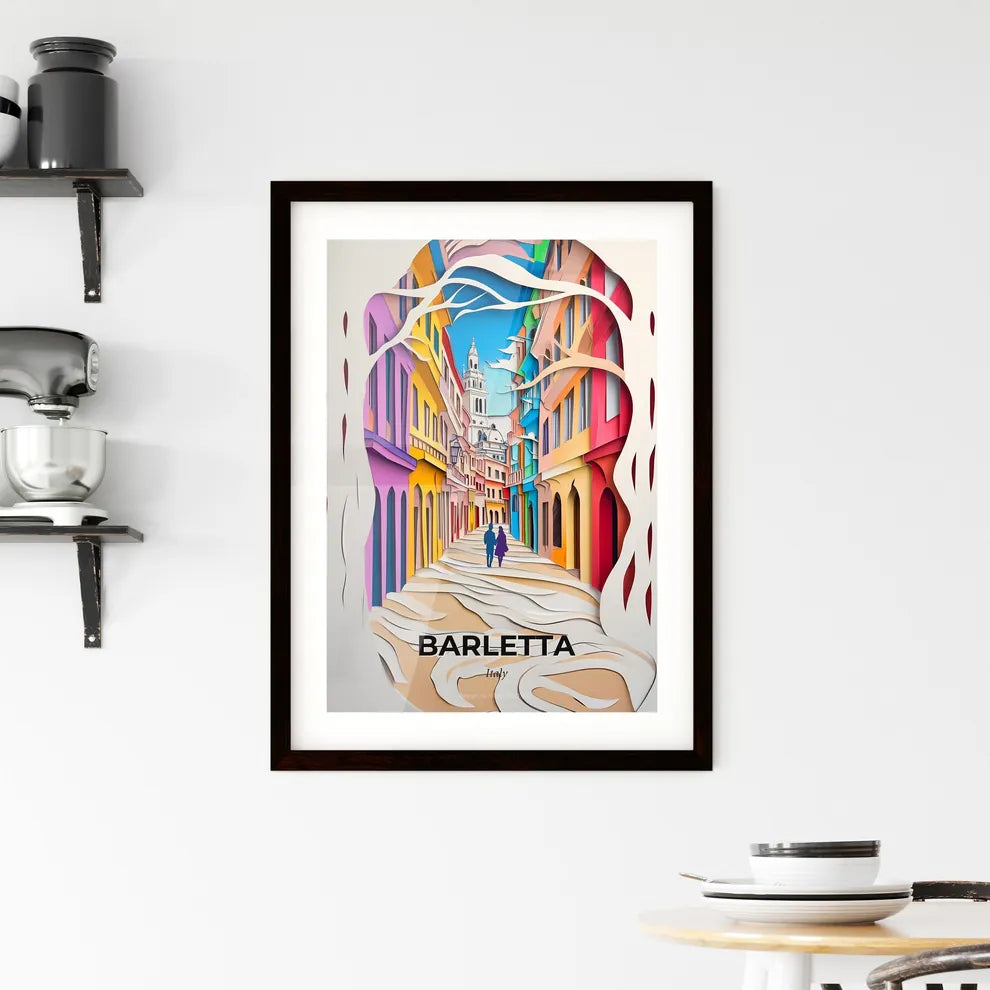 Vivid Barletta, Italy, Framed Wall Art