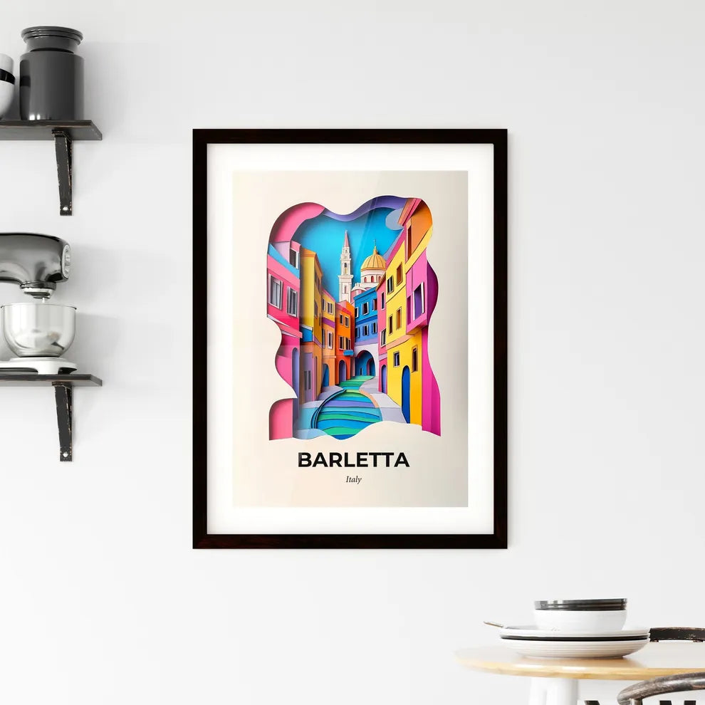 Vivid Barletta, Italy, Framed Wall Art