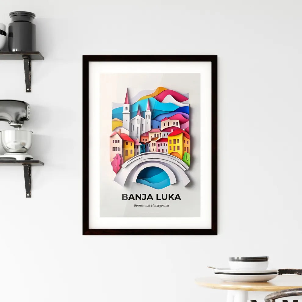 Vivid Banja Luka, Bosnia and Herzegovina, Framed Wall Art