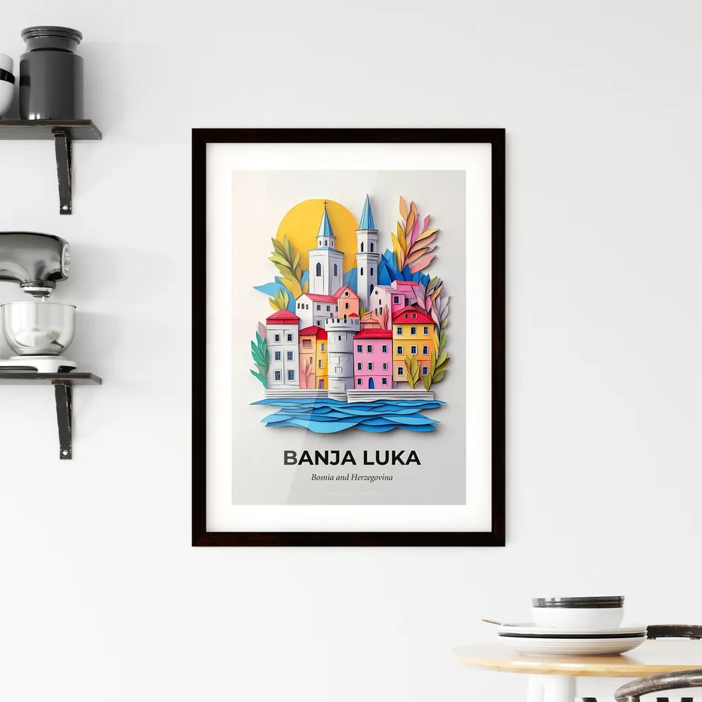 Vivid Banja Luka, Bosnia and Herzegovina, Framed Wall Art