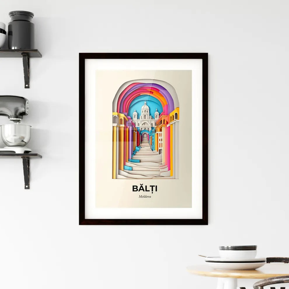 Vivid Bălți, Moldova, Framed Wall Art