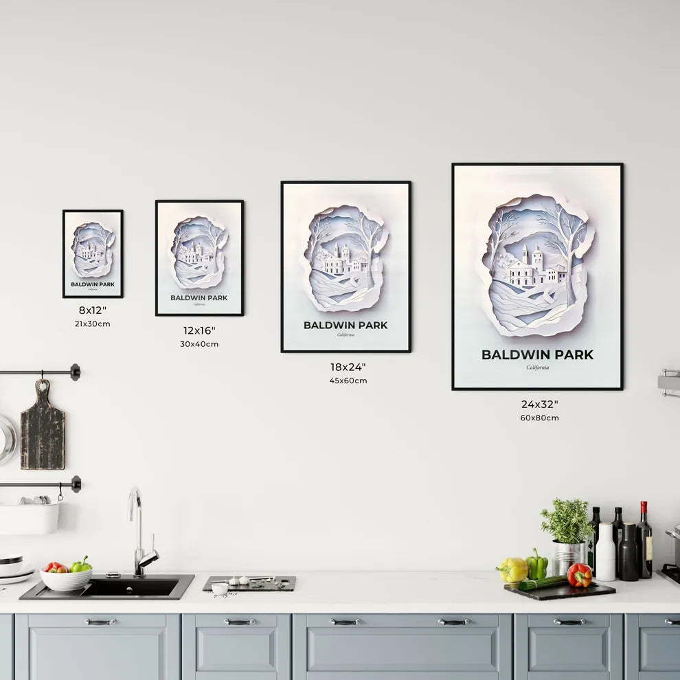 Vivid Baldwin Park, California, Kitchen Art