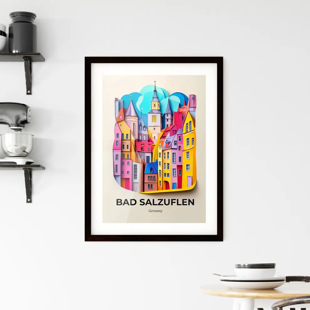 Vivid Bad Salzuflen, Germany, Framed Wall Art