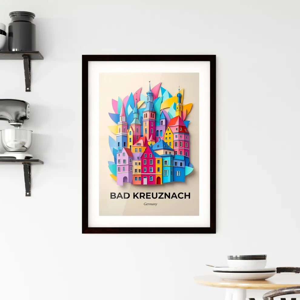 Vivid Bad Kreuznach, Germany, Framed Wall Art