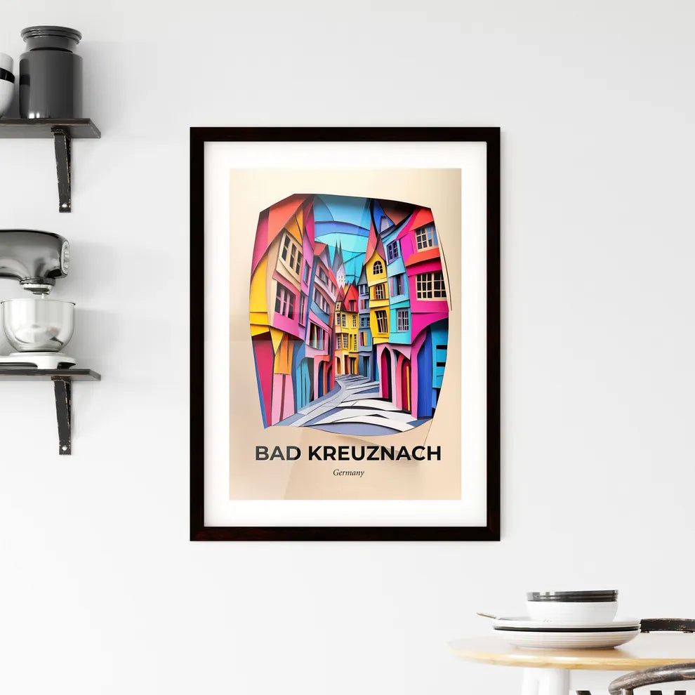 Vivid Bad Kreuznach, Germany, Framed Wall Art
