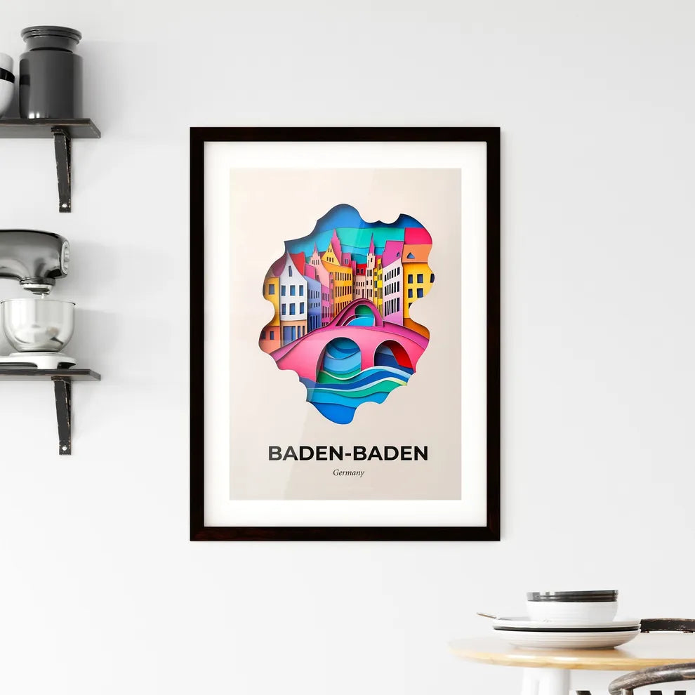 Vivid Bade, Framed Wall Art