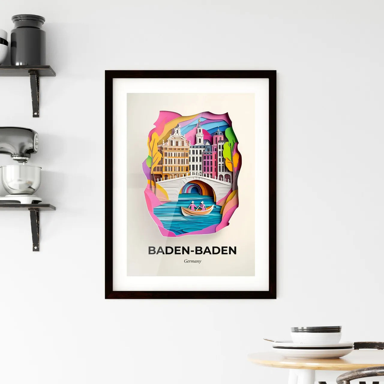 Vivid Bade, Framed Wall Art