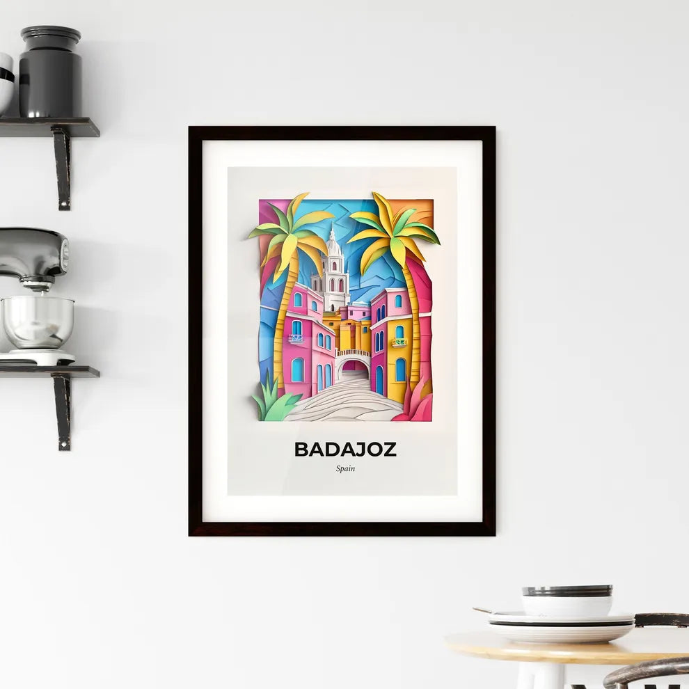 Vivid Badajoz, Spain, Framed Wall Art