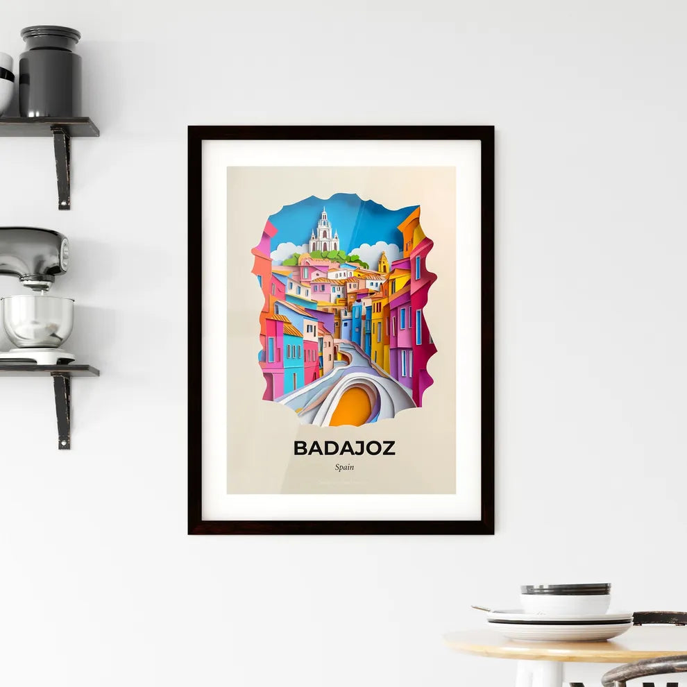 Vivid Badajoz, Spain, Framed Wall Art