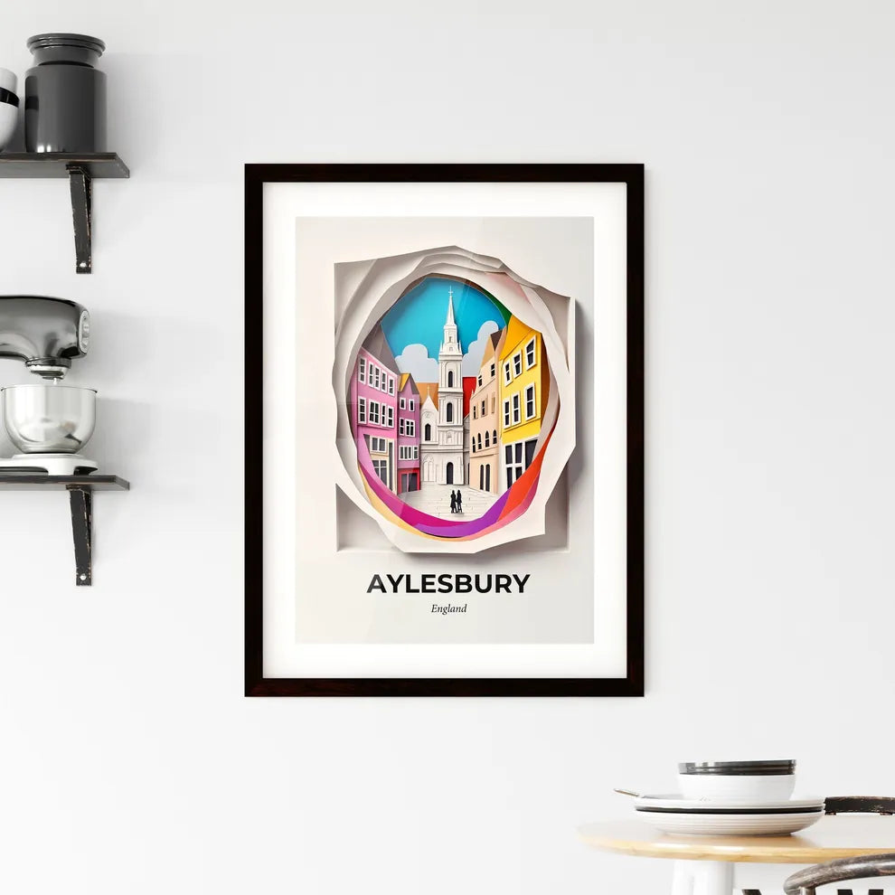 Vivid Aylesbury, England, Framed Wall Art