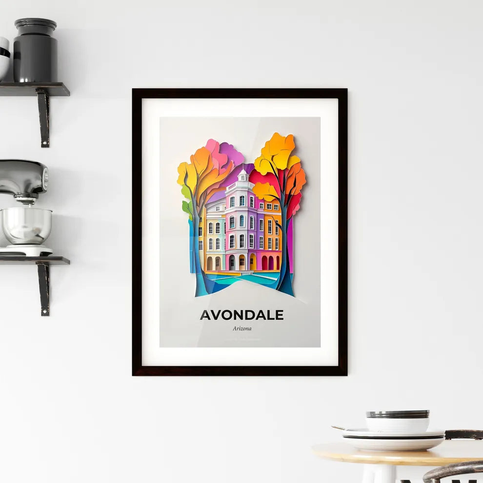 Vivid Avondale, Arizona, Framed Wall Art