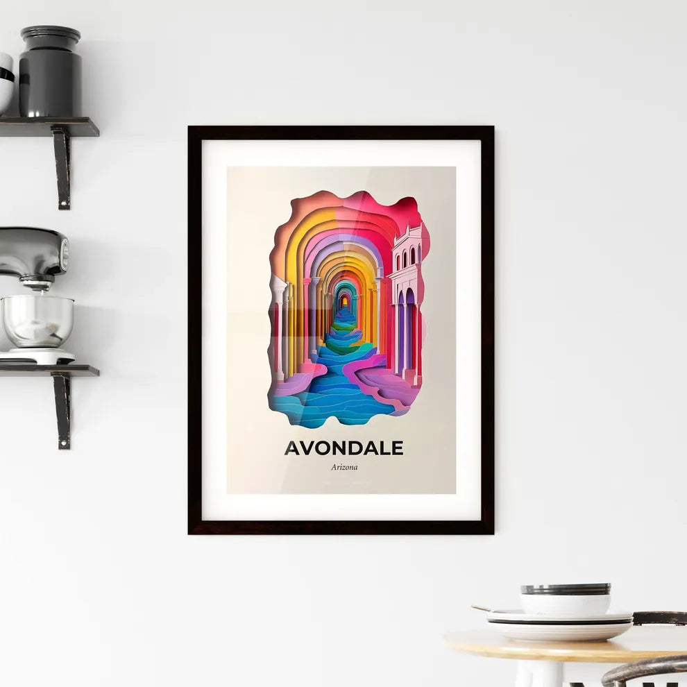 Vivid Avondale, Arizona, Framed Wall Art