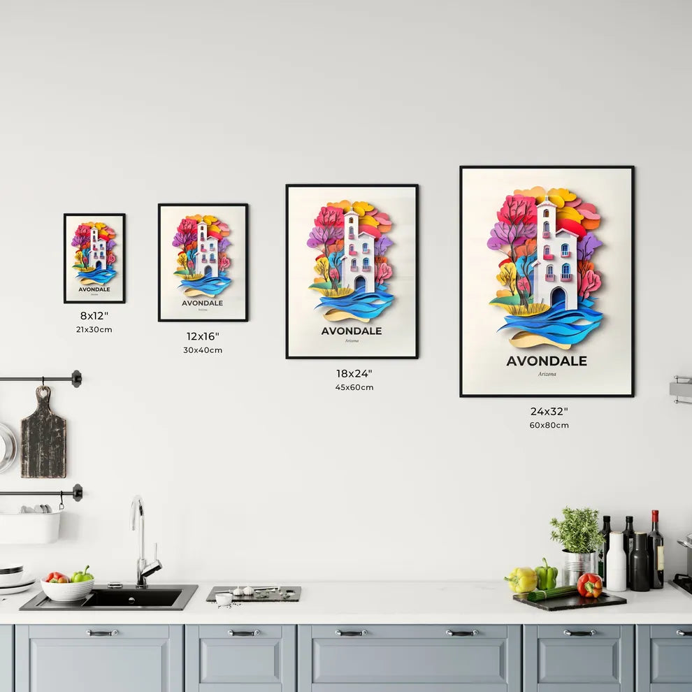 Vivid Avondale, Arizona, Kitchen Art