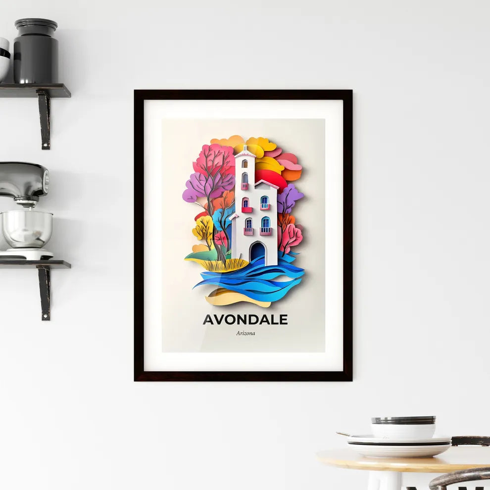 Vivid Avondale, Arizona, Framed Wall Art