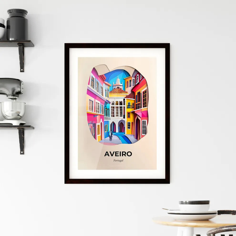 Vivid Aveiro, Portugal, Framed Wall Art