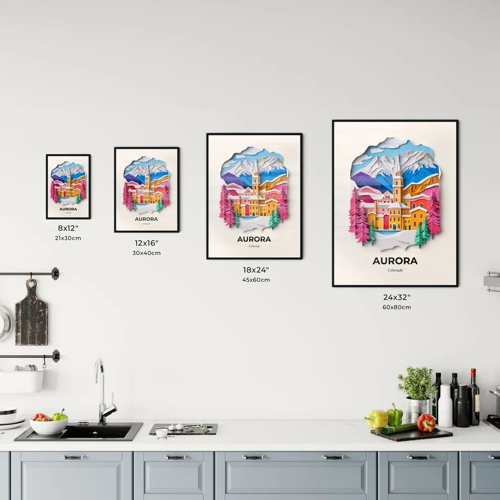 Vivid Aurora, Colorado, Kitchen Art